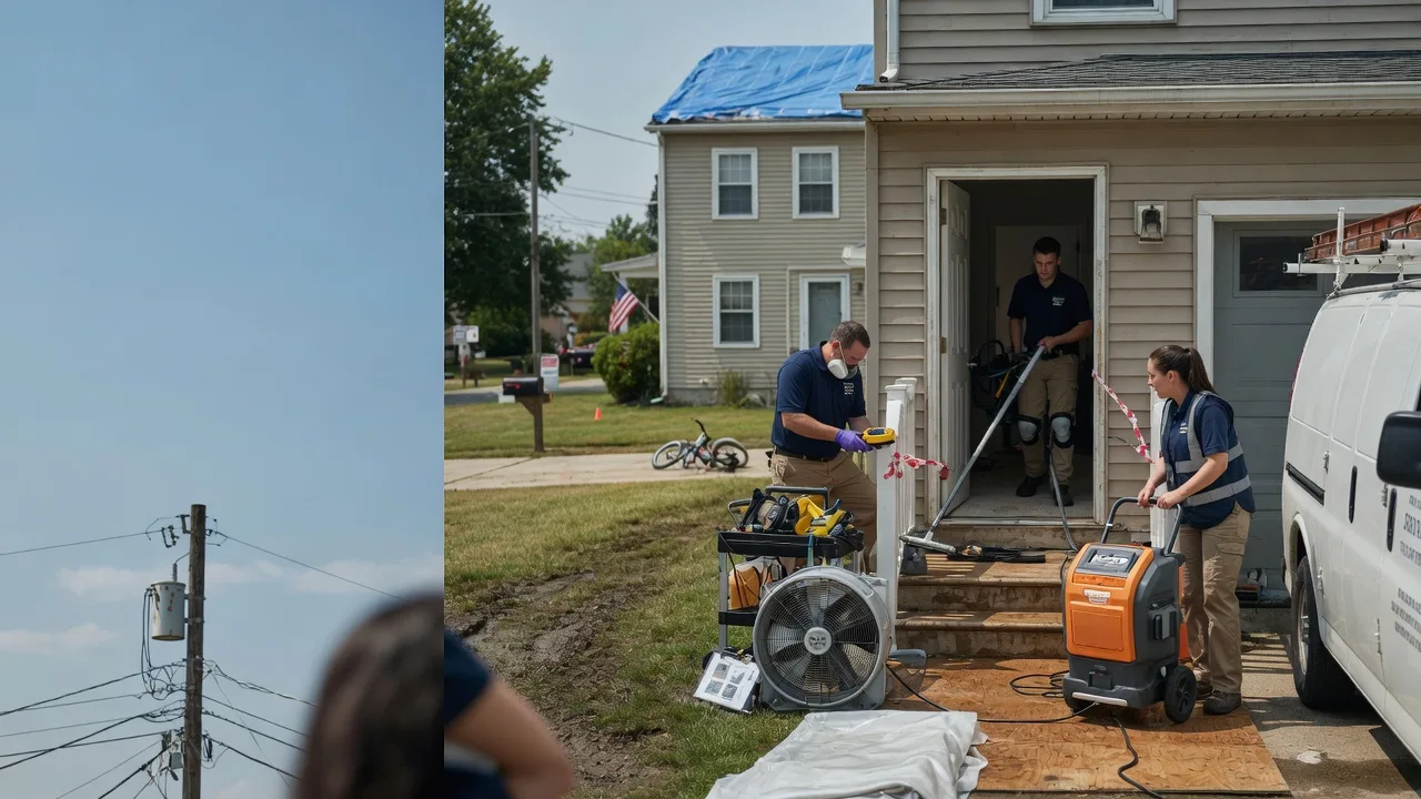 Water Damage Repair in Monroeton, PA near me